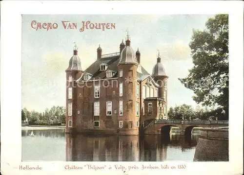 Velp Arnhem Chateau Biljoen Cacao Van Houten Kat. Niederlande