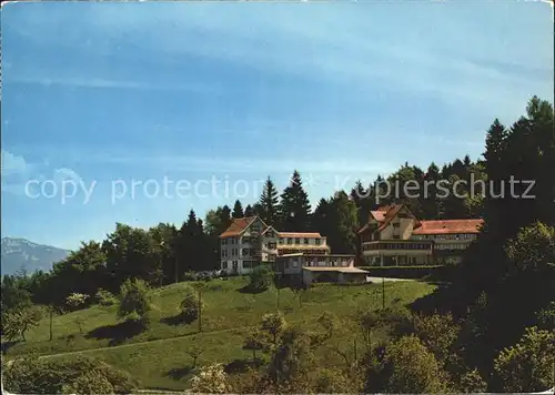 Walzenhausen AR Ev Sozialheim Sonneblick  Kat. Walzenhausen