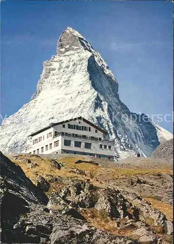 Zermatt VS mit Hotel Schwarzsee und Matterhorn Kat. Zermatt