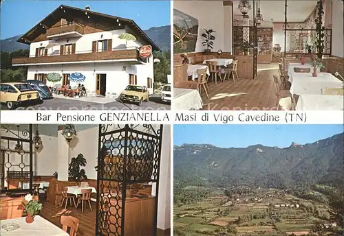 Cavedine Trient Bar Pensione Genzianella Masi di Vigo Cavedine