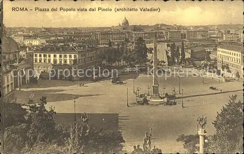 Roma Rom Piazza del Popolo Pincio