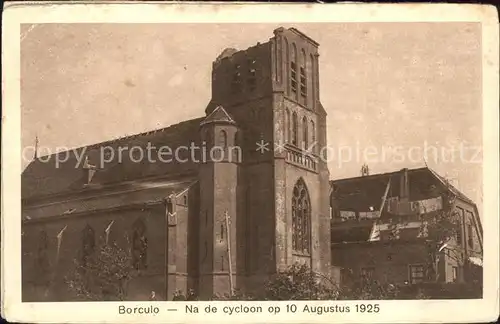 Borculo cycloon 10 Augustus 1925 Kat. Niederlande