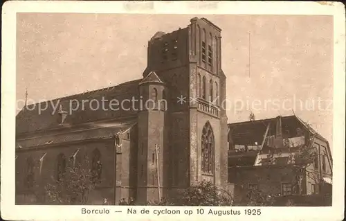 Borculo Na de cyclon op 10 Augustus 1925 Kat. Niederlande