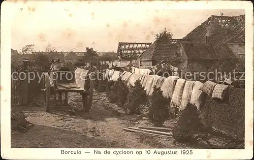 Borculo Na de cycloon op 10 Augustus 1925 Kat. Niederlande