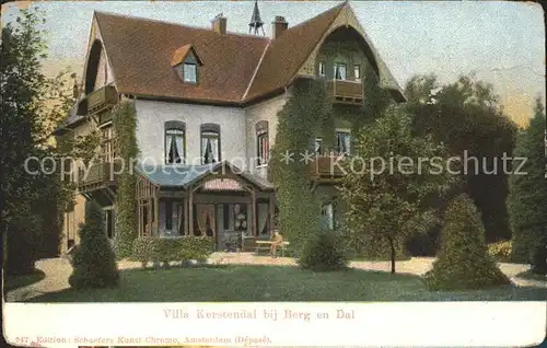 Berg en Dal Villa Kerstendal  Kat. Niederlande