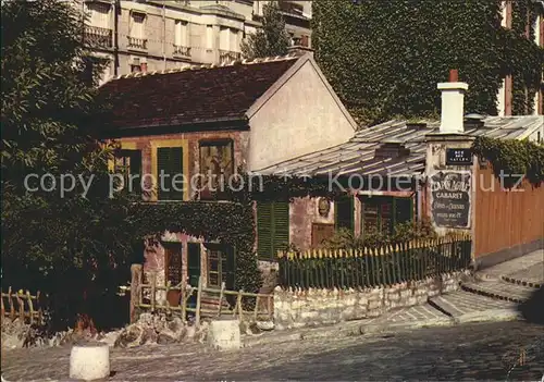 Montmartre Paris Cabaret du Lapin Agile Kat. Paris