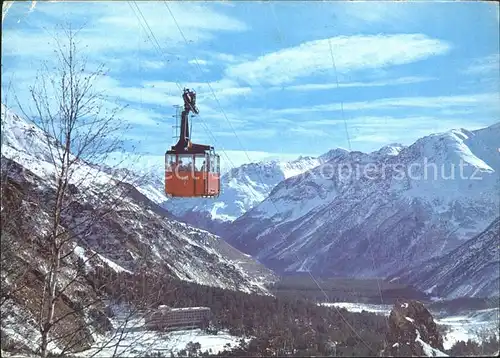 Kabardino Balkarien Seilbahn Wintersportplatz