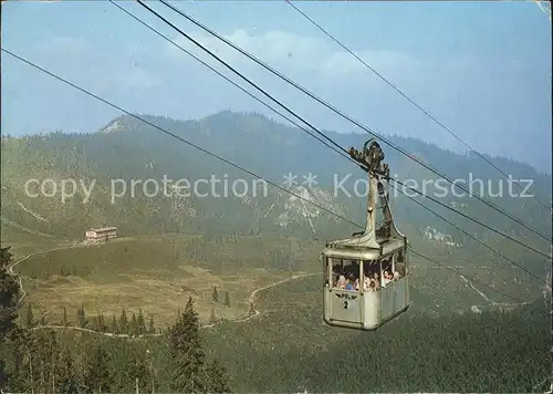 Tatry Vysoke Gebirge Koleijka linowa na Kasprowy Wierch Bergbahn Kat. Slowakische Republik