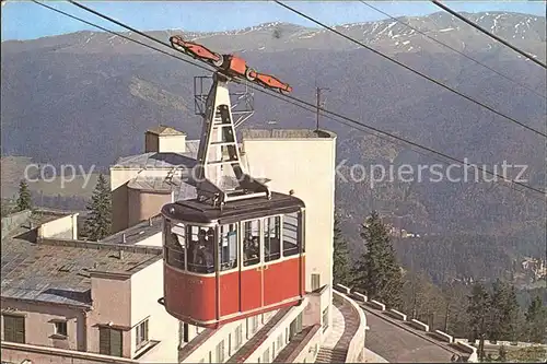 Sinaia Hotel Alpin Cota Seilbahn Kat. Rumaenien