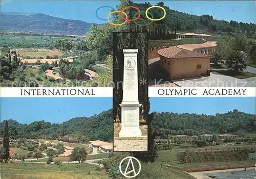 Olympia Griechenland International Olympic Academy Ancient Olympia Olympische Ringe Kat. Griechenland