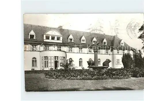Graal-Mueritz Ostseebad Sanatorium Richard Assmann / Seeheilbad Graal-Mueritz /Bad Doberan LKR