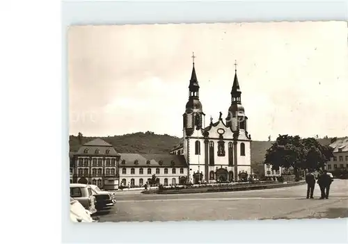 Pruem Eifel Basilika mit ehemaliger Abtei Kat. Pruem