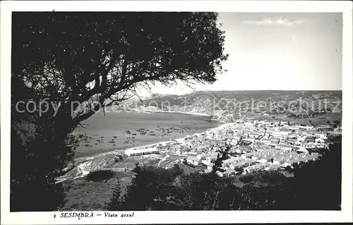 Sesimbra Vista geral Panorama Kat. Setubal