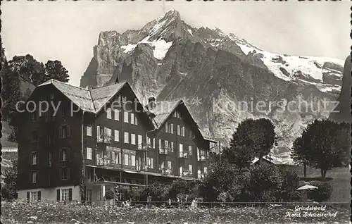 Grindelwald Hotel Schweizerhof Alpenblick Kat. Grindelwald