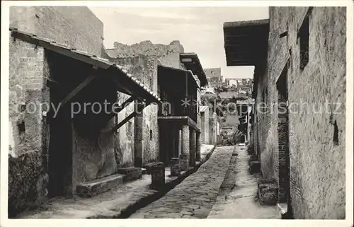 Ercolano Veduta d un cardine