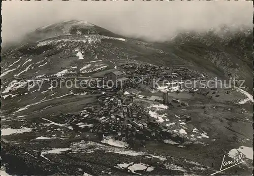 Col de l Iseran Le Tour de France 1949 vue aerienne Gebirgspass