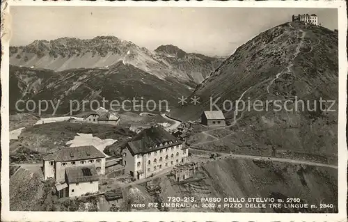 Passo dello Stelvio Piz Umbrail  Kat. Italien