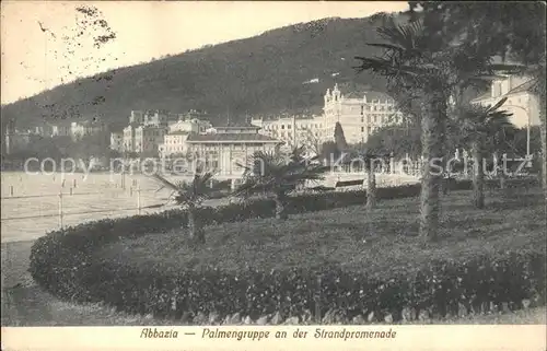 Abbazia Istrien Strandpromenade / Seebad Kvarner Bucht /Primorje Gorski kotar