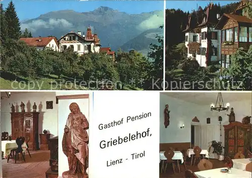 Tirol Region Pension Gasthof Griebelehof Lienz Kat. Innsbruck