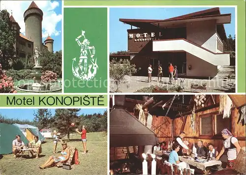 Zamek Konopiste Motel Konopiste Kat. Tschechische Republik