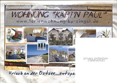 Zingst Ostseebad Wohnugn Kaeptn Paul Kuestrow Briefmarkenshop  / Zingst Darss /Nordvorpommern LKR