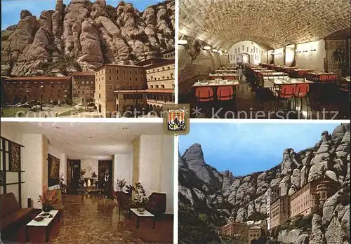 Montserrat Kloster Hostal Abat Cismeros Kat. Spanien