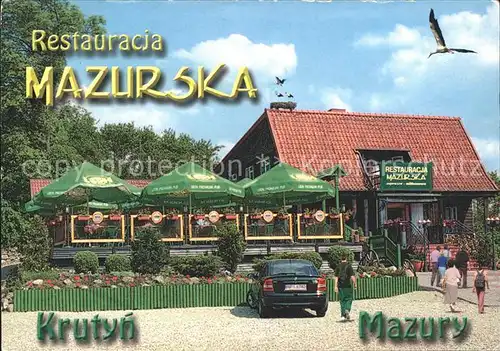 Krutyn Restaurant Mazurska Kat. Piecki Peitschendorf