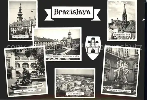 Bratislava Ansichten / Polen /Polen