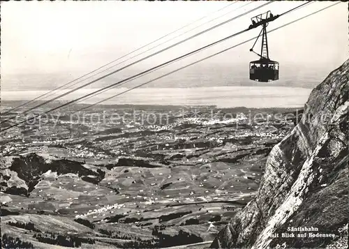 Saentis AR Saentisbahn mit Bodenseeblick Kat. Saentis