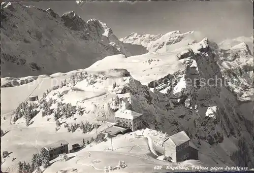 Engelberg OW Hotel Truebsee mit Juchlipass Kat. Engelberg