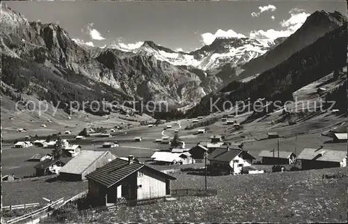 Boden Adelboden mit Steghorn Wildstrubel Fitzer / Adelboden /Bz. Frutigen