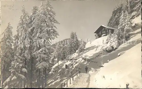 Adelboden Wanderweg Berghuette Kat. Adelboden