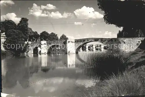 Palencia Puentecillos sobre el rio Carrion