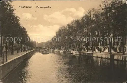 Amsterdam Niederlande Prinsengracht Kat. Amsterdam