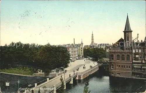 Amsterdam Niederlande Raampoort Kat. Amsterdam