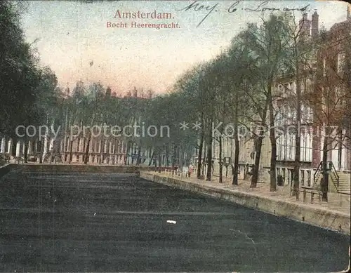 Amsterdam Niederlande Bocht Heerengracht Kat. Amsterdam