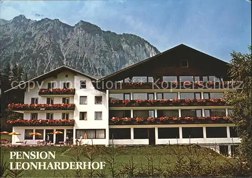 St Leonhard Salzburg Pension Leonharderhof Kat. Groedig