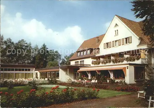 Bad Holzhausen Luebbecke Moorbad Kurhaus Holsing Kat. Preussisch Oldendorf