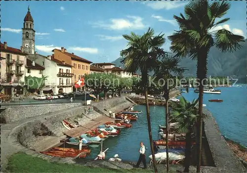 Ascona TI Porto e Piazza / Ascona /Bz. Locarno