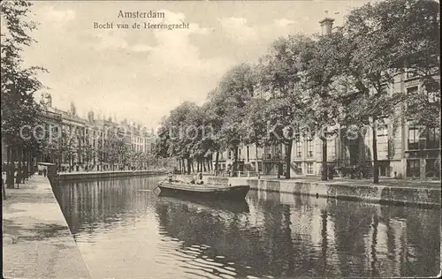 Amsterdam Niederlande Bocht Heerengracht Kat. Amsterdam