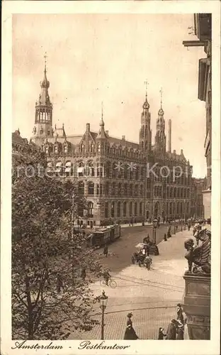 Amsterdam Niederlande Postkantoor Kat. Amsterdam