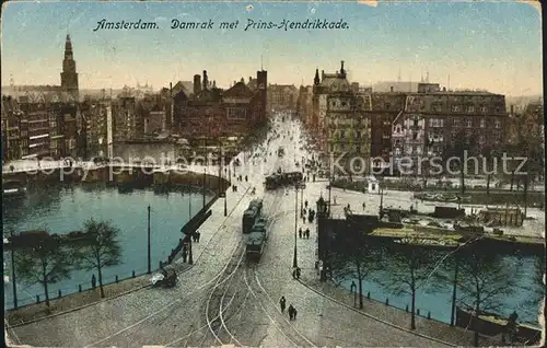 Amsterdam Niederlande Damral Prins Hendrikkade Kat. Amsterdam