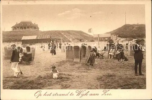 Wijk aan Zee Strand Kat. Niederlande