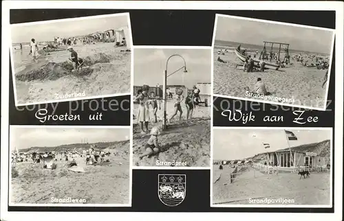 Wijk aan Zee Strandpret Strandgenoegens  Kat. Niederlande