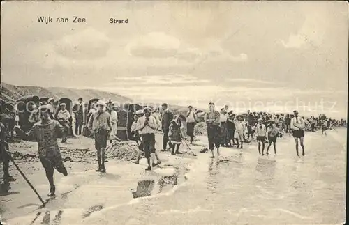 Wijk aan Zee Strand Kat. Niederlande