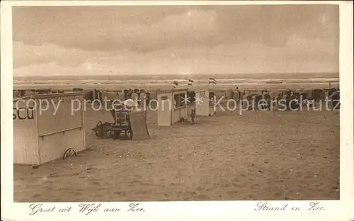 Wijk aan Zee Strand Kat. Niederlande