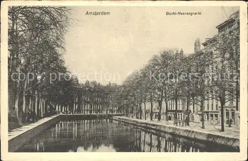Amsterdam Niederlande Bocht Heerengracht Kat. Amsterdam
