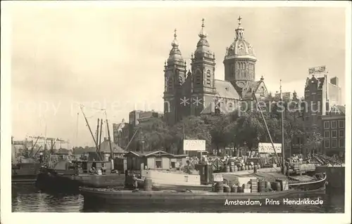 Amsterdam Niederlande Prins Hendrikkade Kat. Amsterdam