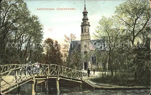 Amsterdam Niederlande Oosterpark Kat. Amsterdam