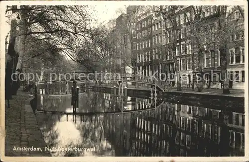 Amsterdam Niederlande Achterburgwal Kat. Amsterdam